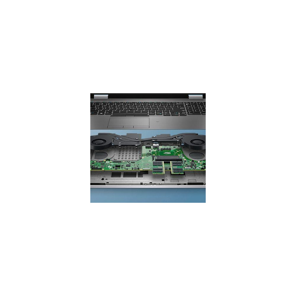 Zdjęcie produktu Laptop Dell Precision 7740 1021709823319 - Xeon E-2276M/17,3" 4K IPS/RAM 16GB/SSD 256GB/NVIDIA Quadro RTX 3000/Windows 10 Pro