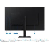 Monitor Samsung ViewFinity S80UD LS37D800UAUXEN, 37,0", 3840x2160 (4K), VA, 5 ms, pivot, Czarny | Sklep ITnes.pl, IT for BUSINES