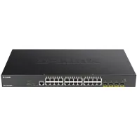 Switch zarządzalny D-Link DGS-1250-28XMP/E, 24x 100|1000Mbps RJ45, 4x 10Gbps SFP+, POE+ 370W | Sklep ITnes.pl, IT for BUSINESS