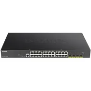 Switch zarządzalny D-Link DGS-1250-28XMP/E, 24x 100|1000Mbps RJ45, 4x 10Gbps SFP+, POE+ 370W | Sklep ITnes.pl, IT for BUSINESS
