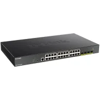 Switch zarządzalny D-Link DGS-1250-28XMP/E, 24x 100|1000Mbps RJ45, 4x 10Gbps SFP+, POE+ 370W | Sklep ITnes.pl, IT for BUSINESS