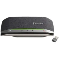 Zestaw głośnomówiący Poly Sync 20+ SY20 USB-C/BT600C 216869-01 - Kolor srebrny, Szary | Sklep ITnes.pl - IT for BUSINESS