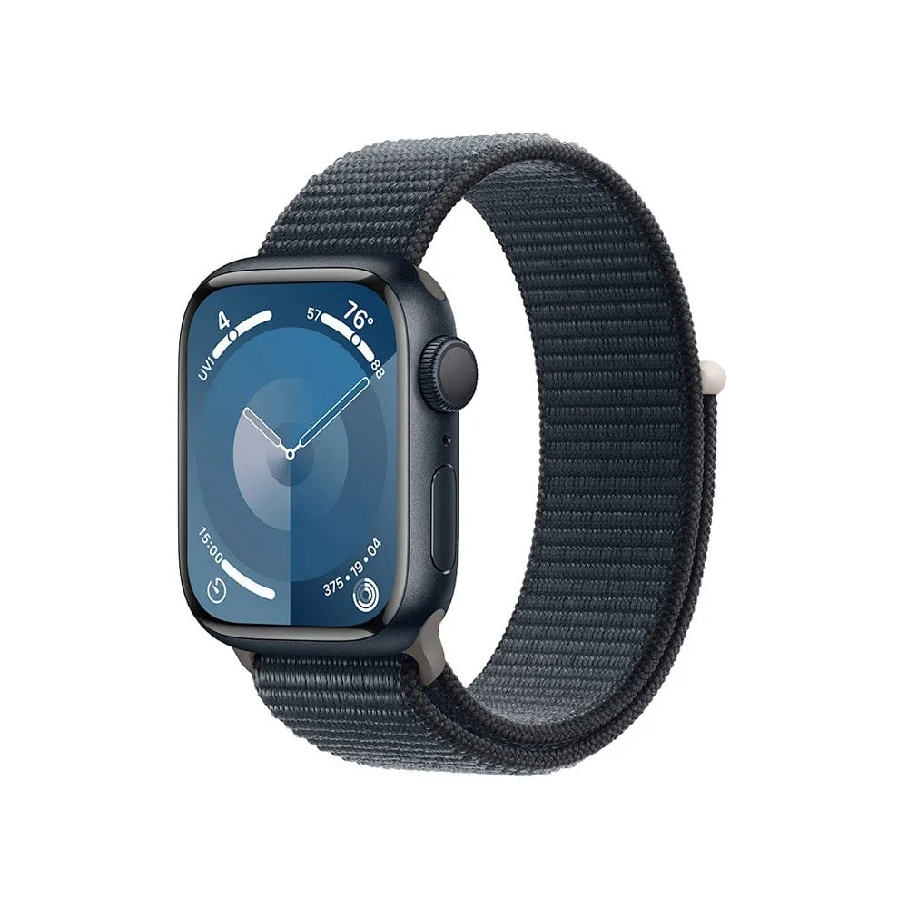 Smartwatch Apple Watch 9 MR9C3QP/A - 45mm GPS aluminium w kolorze północy z opaską sportową w kolorze północy