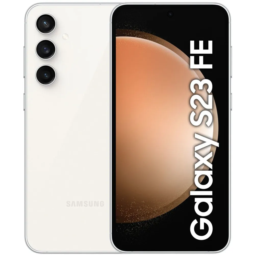 Smartfon Samsung Galaxy S23 FE SM-S711BZWDEUE, Exynos 2200, 6,4" 2340x1080, 128GB, 8GB, 5G, Kremowy, 50+10Mpix, Android, 2 lata CI | Sklep ITnes.pl, IT for BUSINESS