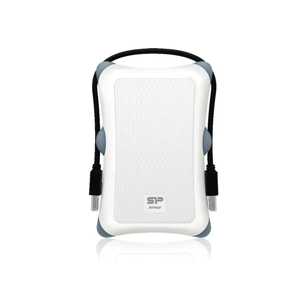 Dysk zewnętrzny HDD 2TB Silicon Power Armor A30 SP020TBPHDA30S3W, 2.5", USB 3.2, 5400 obr|min, Biały | Sklep ITnes.pl, IT for BU