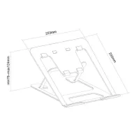 Stand do laptopa Neomounts by Newstar od 10 do 17-cali, o wadze do 5kg, Grey - NSLS085GREY | Sklep ITnes.pl - IT for BUSINESS