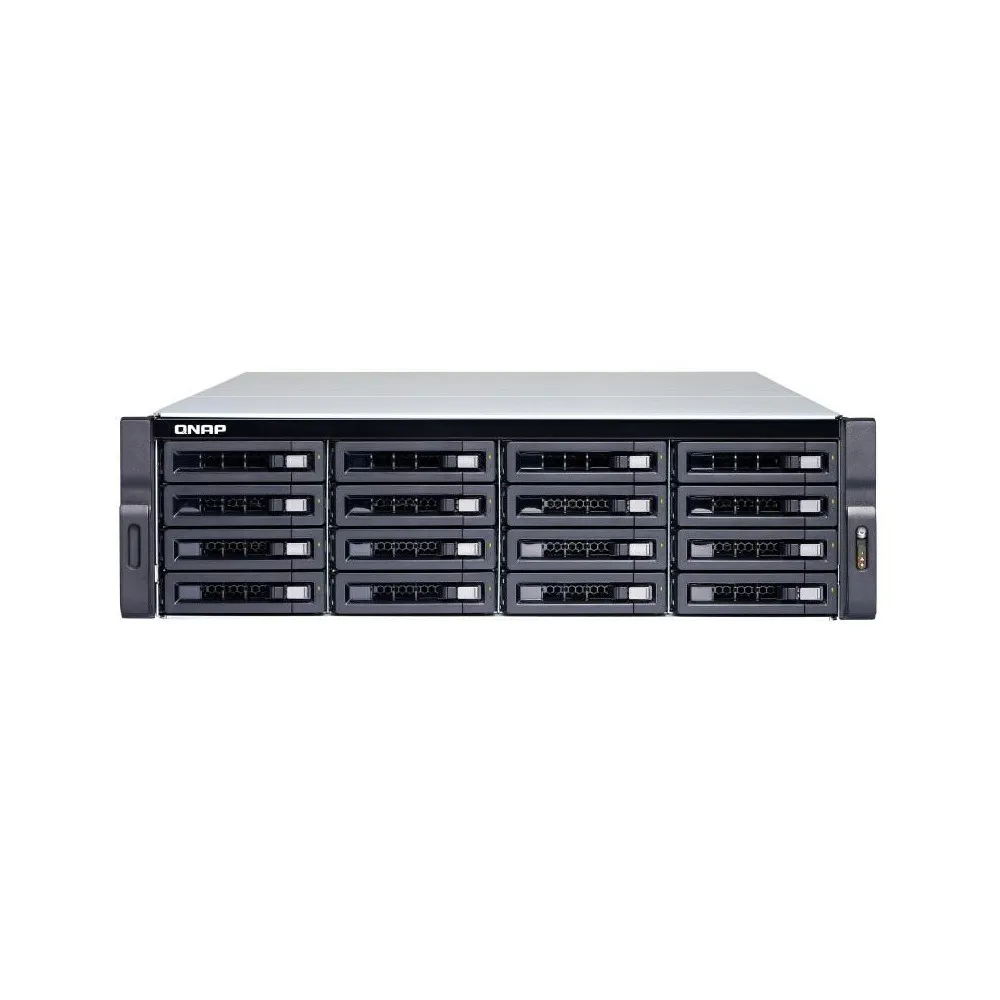 Serwer NAS QNAP Rack TS-1683XU-RP-E2124-PS, Rack (3U), Intel Xeon E-2124, 16GB RAM, 12TB, 16 wnęk, hot-swap, 3 lata Carry-in | S