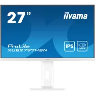 Monitor iiyama ProLite XUB2797HSN-W2, 27", 1920x1080 (FHD), 100Hz, IPS, 1 ms, pivot, USB-C, Biały | Sklep ITnes.pl, IT for BUSIN