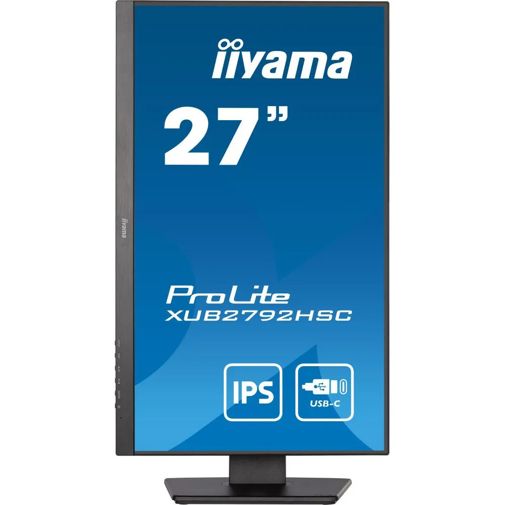 Zdjęcie produktu Monitor iiyama ProLite XUB2792HSC-B5 - 27"/1920x1080 (Full HD)/75Hz/IPS/4 ms/pivot/USB-C/Czarny