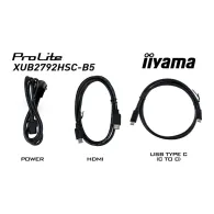 Monitor iiyama ProLite XUB2792HSC-B5, 27", 1920x1080 (FHD), 75Hz, IPS, 4 ms, pivot, USB-C, Czarny | Sklep ITnes.pl, IT for BUSIN