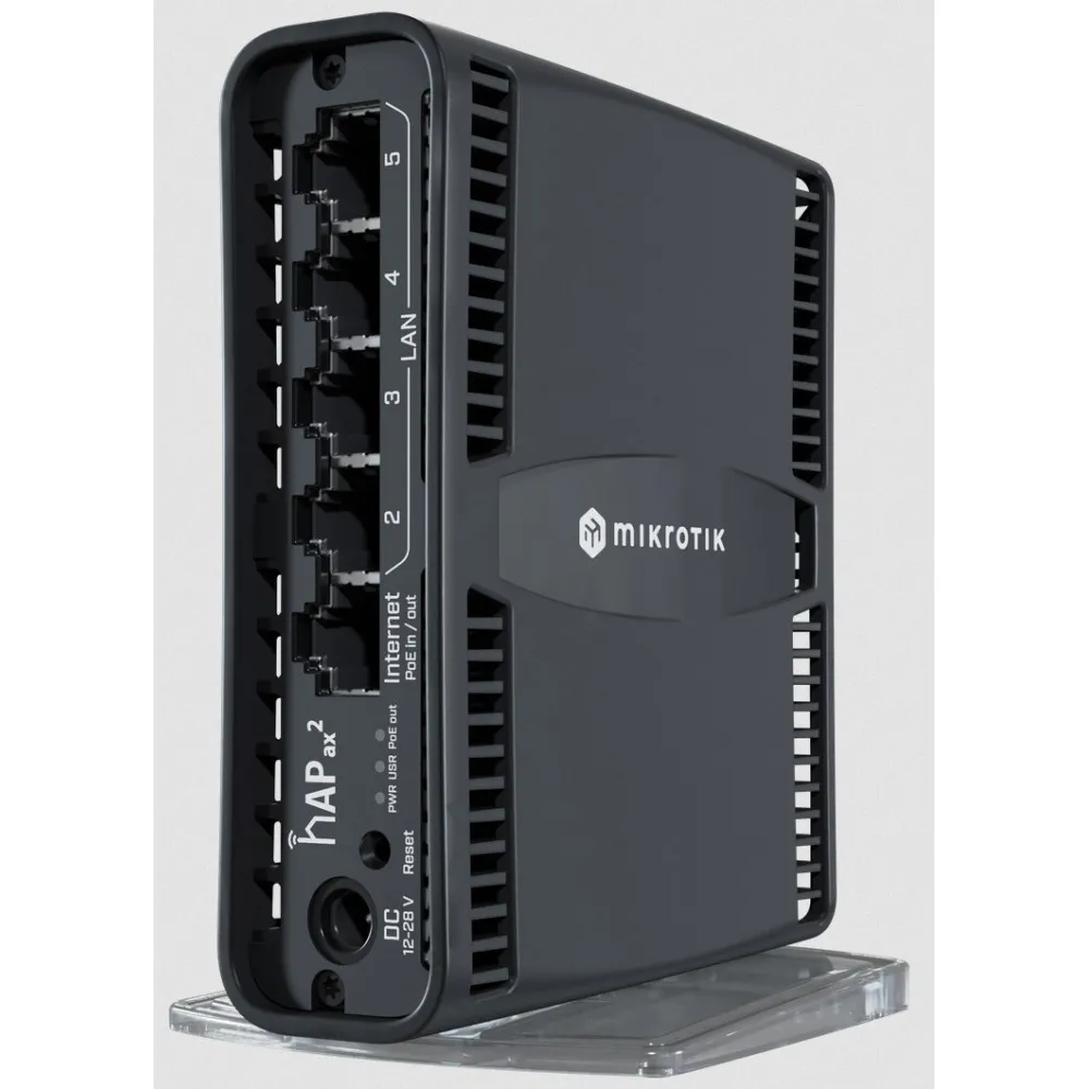 Router Wi-Fi MikroTik hAP ax C52IG-5HAXD2HAXD-TC, Wi-Fi 6, 802.11a|n|ac|ax, 5x 1GbE LAN | Sklep ITnes.pl, IT for BUSINESS