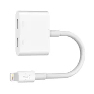 Adapter USB Belkin Lightning, Lightning x 2 F8J198BTWHT - zdjęcie poglądowe 1