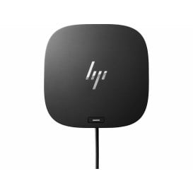 Stacja dokująca HP Dock G5 USB-C 5TW10AA - 2 x DPort, 4 x USB 3.0, 1 x HDMI, 1 x RJ-45, Czarna