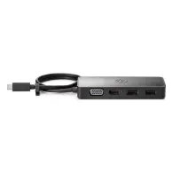 Replikator portów HP USB-C Travel Hub G2 235N8AA, 2xUSB, 1xHDMI, 1xVGA, Czarny | Sklep ITnes.pl, IT for BUSINESS