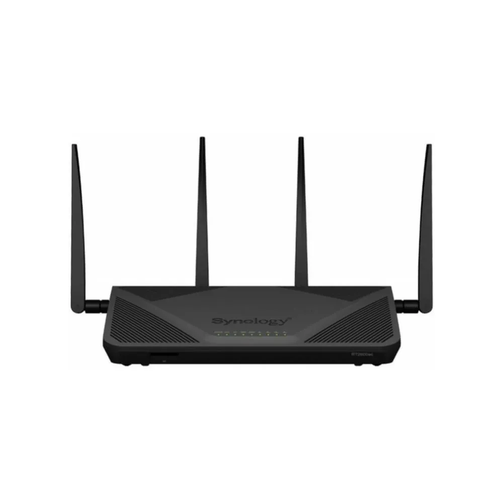 Router Wi-Fi Synology RT2600AC, 2533 Mbps, USB 2.0, USB 3.0, 1xWAN, 4 x GbE, Czarny | Sklep ITnes.pl, IT for BUSINESS