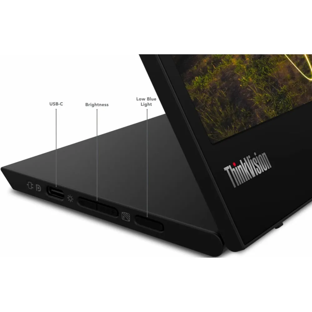 Monitor Lenovo M15 62CAUAT1WL - 15,6"/1920x1080 (Full HD)/60Hz/IPS/14,000 ms/USB-C/Czarny - zdjęcie