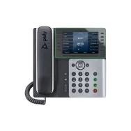 Telefon IP Poly Edge E500 IP Phone and PoE-enabled 82M94AA