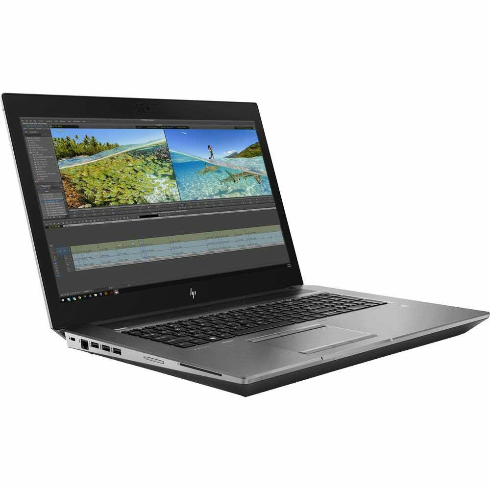 Laptop HP ZBook 17 G6 6TV09EA - i7-9850H/17,3" FHD IPS/RAM 32GB/SSD 512GB/RTX 5000/Czarno-grafitowy/Windows 10 Pro/3 lata DtD - zdjęcie