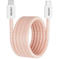 Kabel Unitek USB-C 100W PD C14141APK01-1M, 1 m, Różowy | Sklep ITnes.pl, IT for BUSINESS
