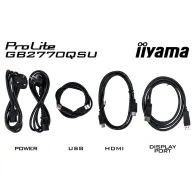 Monitor iiyama G-MASTERGB2770QSU-B6, 27", 2560x1440 (QHD), 180Hz, IPS, 0,200 ms, pivot, Czarny | Sklep ITnes.pl, IT for BUSINESS