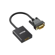 Adapter Unitek VGA na HDMI V1112ABK01, 15cm, Czarny | Sklep ITnes.pl, IT for BUSINESS