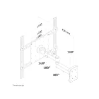 Uchwyt ścienny Neomounts by Newstar Flat Screen Wall Mount FPMA-W960 - Czarny