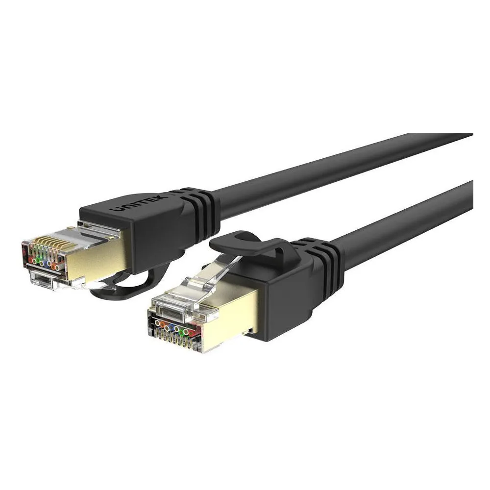 Kabel Unitek Ethernet RJ45 Cat.7 SSTP (8P8C) C1815EBK, 20 m, Czarny | Sklep ITnes.pl, IT for BUSINESS