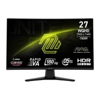 Monitor MSI MAG 274CQF, 27", 2560x1440 (QHD), zakrzywiony, Rapid VA, 0,5 ms, Czarny | Sklep ITnes.pl, IT for BUSINESS