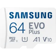 Karta microSD Samsung EVO PLUS 2024 64GB MB-MC64SA/EU - SD Adapter, UHS-I U1, 160 MB/s Odczytu