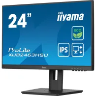 Monitor iiyama ProLite XUB2463HSU-B1, 23,8", 1920x1080 (FHD), 100Hz, IPS, 3,000 ms, pivot, Czarny | Sklep ITnes.pl, IT for BUSIN