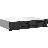 Serwer NAS QNAP Rack TS-873AEU-RP-E3V, Rack (2U), Ryzen V1500B, 64GB RAM, 24TB, 8 wnęk, 2 x M.2, 3 lata Carry-in | Sklep ITnes.p
