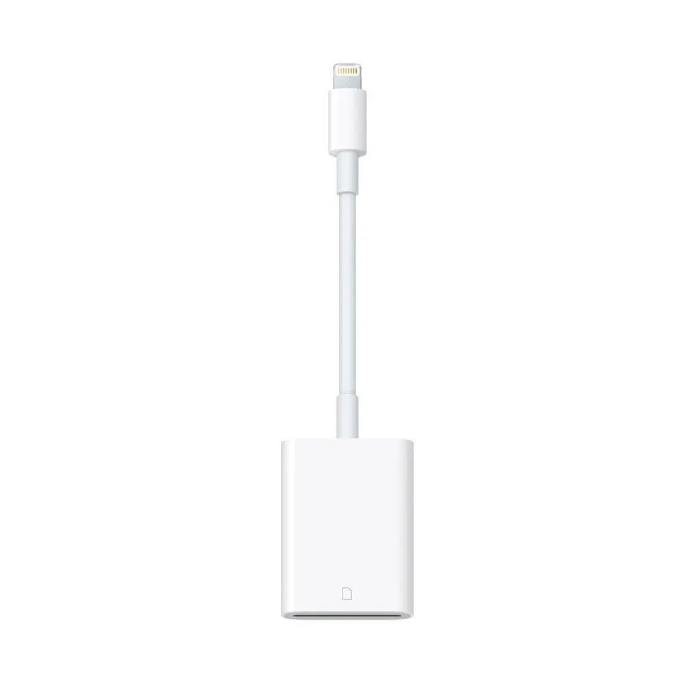 Czytnik kart pamięci Apple Lightning MJYT2ZM/A, Karty SD, Biały | Sklep ITnes.pl, IT for BUSINESS