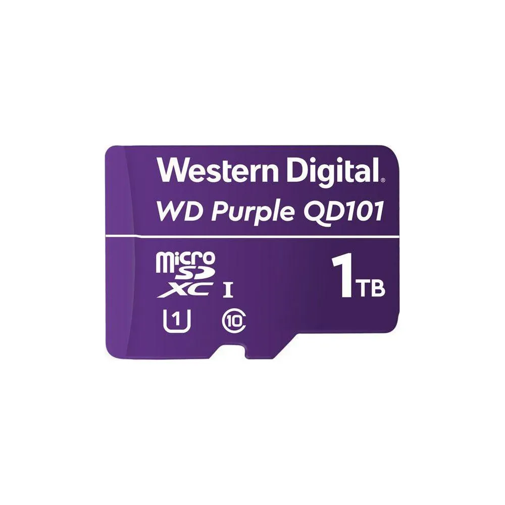 Karta pamięci WD Purple SC QD101 Ultra Endurance 1TB MicroSDXC UHS-1/U1 WDD100T1P0C - Fioletowa | Sklep ITnes.pl - IT for BUSINE