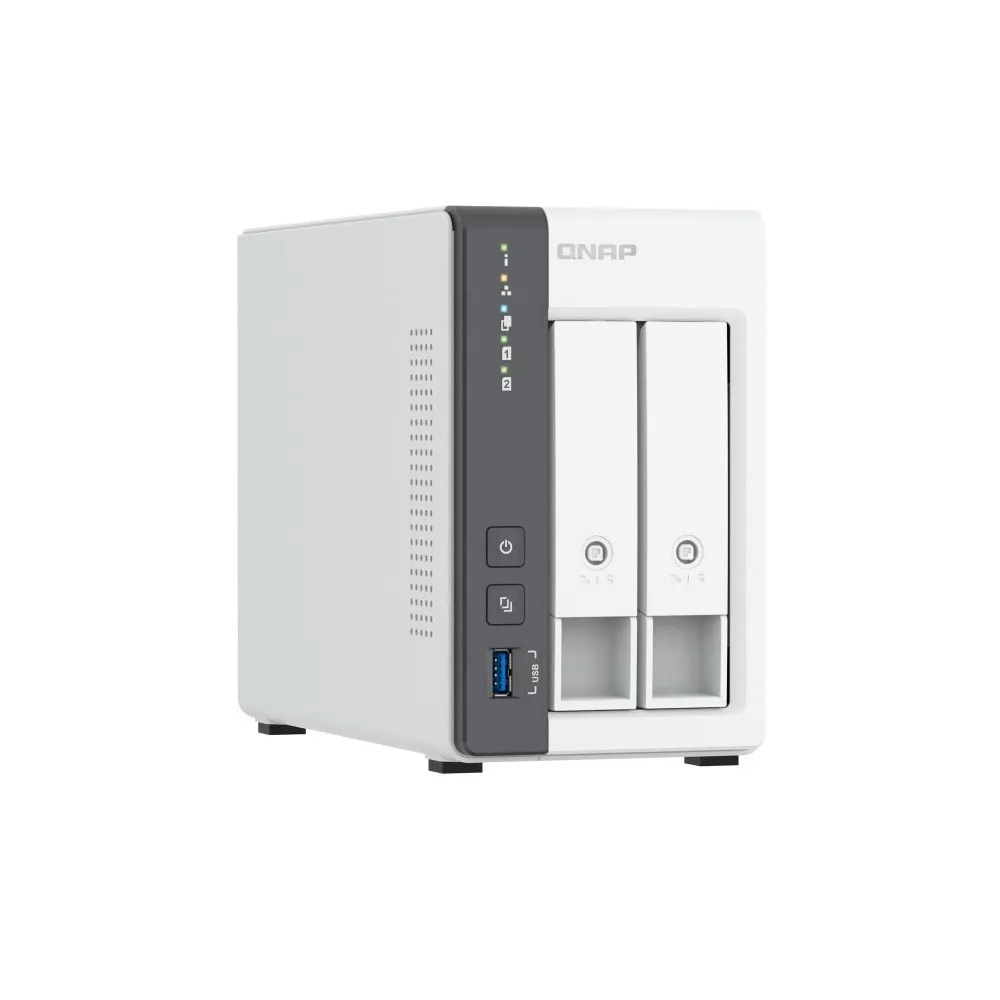 Serwer NAS QNAP Tower TS-216GJAG - Tower/ARM Cortex-A55/4 GB RAM/4 TB/2 wnęki