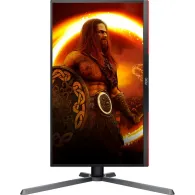 Monitor AOC 25G3ZM/BK, 24,5", 1920x1080 (FHD), 240Hz, VA, 1 ms, pivot, Czarno-czerwony | Sklep ITnes.pl, IT for BUSINESS