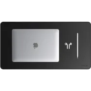 Podkładka pod mysz Satechi Eco Leather Desk ST-LDMK - podkładka pod mysz z eko skóry, Czarna