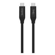 Kabel Belkin USB4 USB-C, USB-C INZ001BT0.8MBK - zdjęcie poglądowe 2
