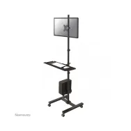 Uchwyt podłogowy do monitorów Neomounts by Newstar Mobile Workplace Floor Stand FPMA-MOBILE1700 - Czarny