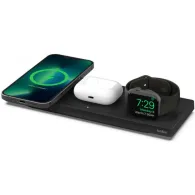 Ładowarka indukcyjna Belkin BoostCharge Pro 3in1 Wireless z MagSafe WIZ016VFBK - Czarna | Sklep ITnes.pl - IT for BUSINESS