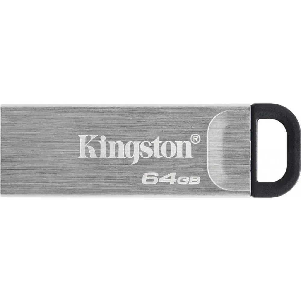 Pendrive Kingston DataTraveler Kyson 64GB USB 3.2 Gen. 1 DTKN/64GB - Kolor srebrny, Czarny | Sklep ITnes.pl - IT for BUSINESS