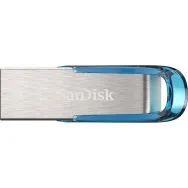 Pendrive SanDisk Ultra Flair 64GB USB 3.0 - Kolor srebrny, Niebieski - SDCZ73-064G-G46B | Sklep ITnes.pl - IT for BUSINESS