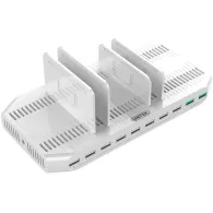 Ładowarka Unitek 10x USB-A 2.4 A QC3.0 96W Y-2190A - 10 portów, Biała | Sklep ITnes.pl - IT for BUSINESS