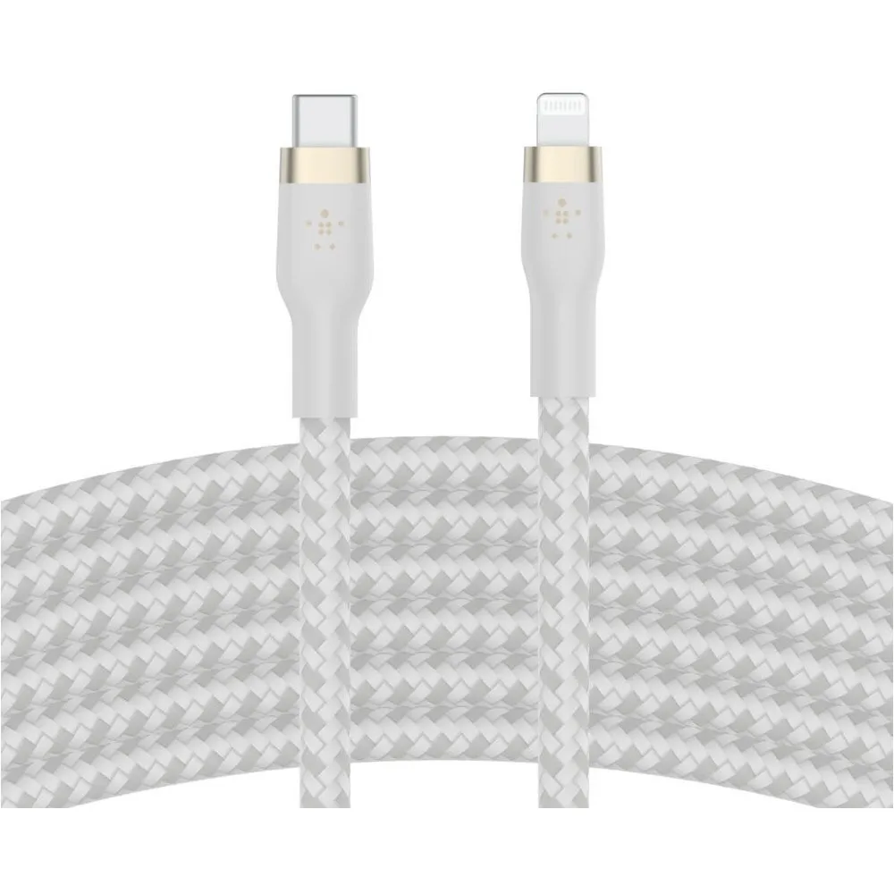 Kabel Belkin USB-C, Lightning CAA011BT2MWH - zdjęcie poglądowe 3