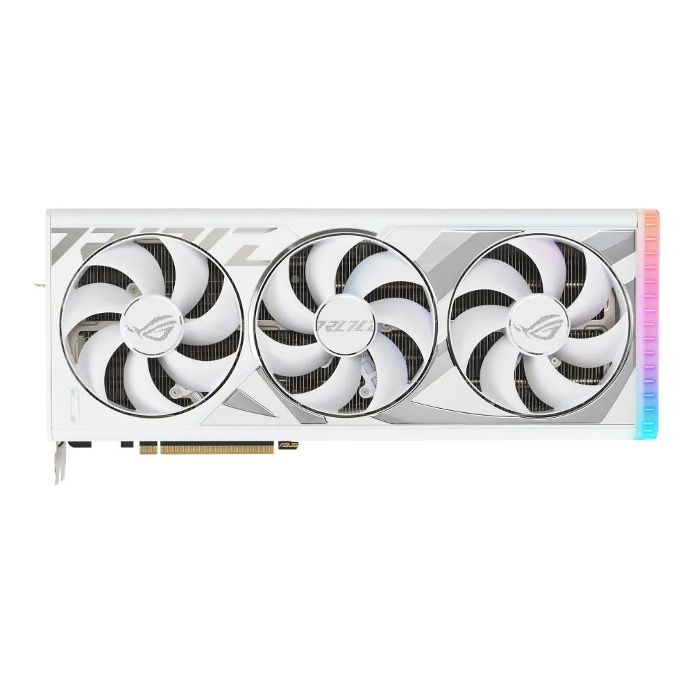 Karta graficzna ASUS ROG Strix GF RTX 4090 24GB GDDR6X White Edition ROG-STRIX-RTX4090-24G-WHITE 90YV0ID3-M0NA00 | Sklep ITnes.pl, IT for BUSINESS