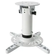 Uchwyt sufitowy na projektor Techly 20 cm 022274 - 15 kg, Biały | Sklep ITnes.pl - IT for BUSINESS