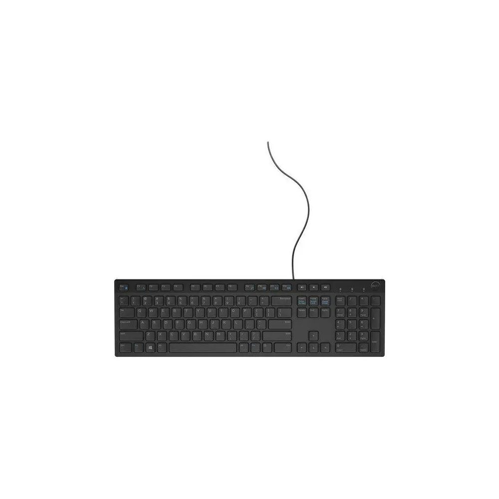 Dell 580-ADGV Multimedia Keyboard-KB216 - UK (QWERTY) - Black | Sklep