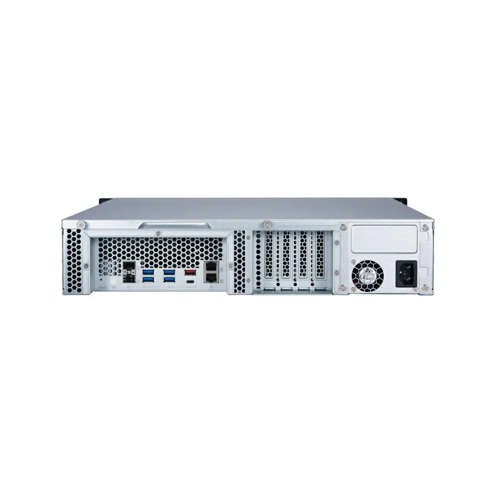 Zdjęcie produktu Serwer NAS QNAP Rack TS-877XU-1200-16G - Rack (2U)/AMD Ryzen 3 1200/16 GB RAM/8 wnęk/hot-swap