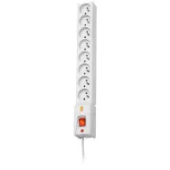 Listwa antyprzepięciowa Lestar LX 810 1L 1966004093 - 3 m, 8 gniazd, Szara | Sklep ITnes.pl - IT for BUSINESS