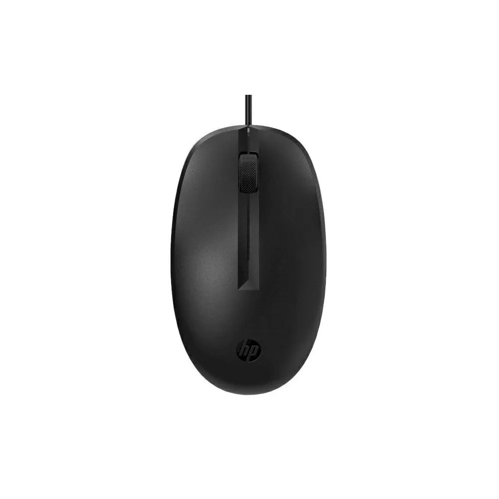 Mysz HP 125 Wired Mouse 265A9A6 - 120 sztuk, Czarna Mysz HP 125 Wired Mouse 265A9A6 - 120 sztuk, Czarna