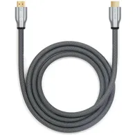 Kabel Unitek HDMI LUX 2.0 4K 120Hz (M/M) Y-C142RGY, Kolor srebrny, Szary, W oplocie | Sklep ITnes.pl, IT for BUSINESS